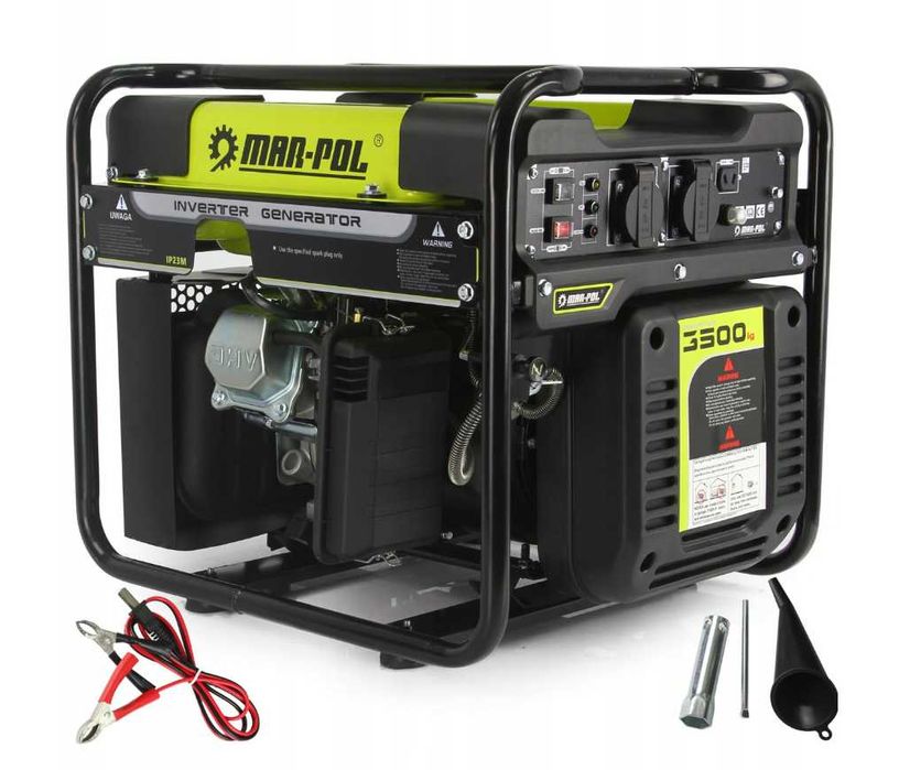 Новий інверторний генератор (чиста синусоїда) MAR-POL 3500 Вт