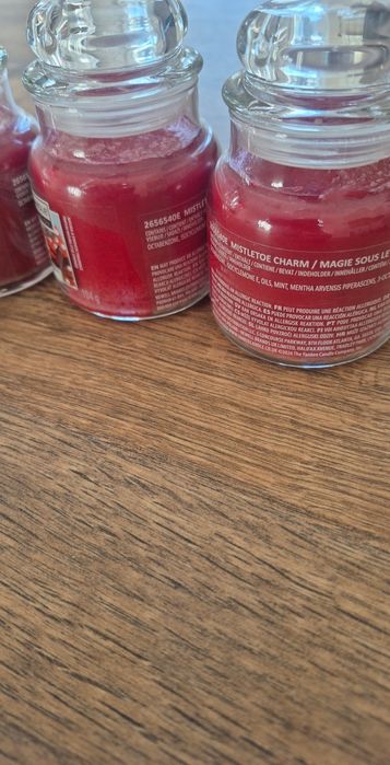 Yankee candle świeca świeczka zapachowe 3 szt