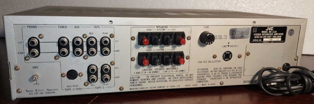 Стереопідсилювач JVC-AX-4 super A