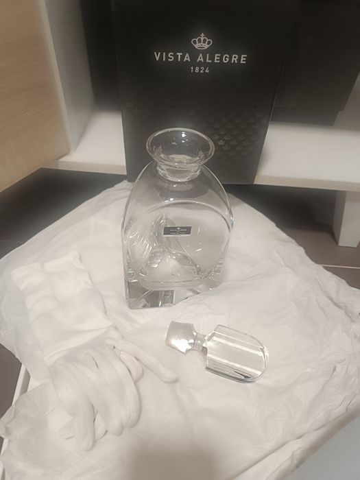 Frasco de Cristal da Vista Alegre