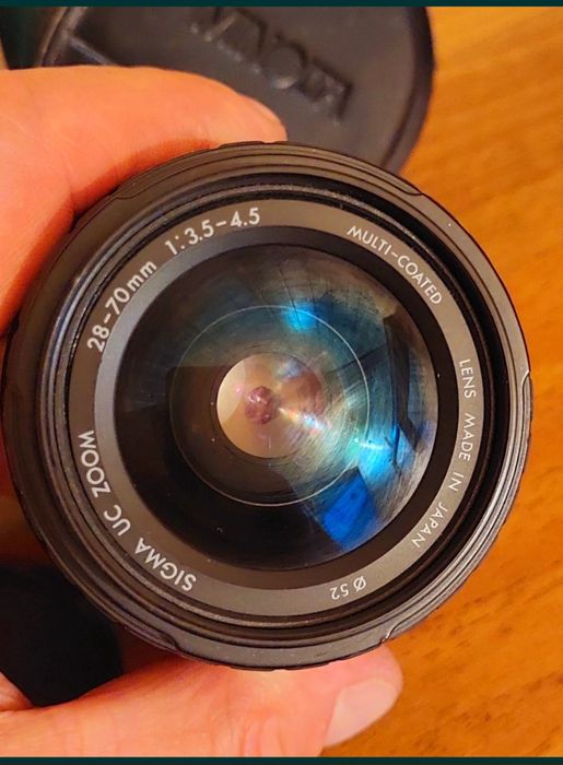 SIGMA UC ZOOM 28-70mm 1:3.5-4.5 MULTI-COATED for Minolta