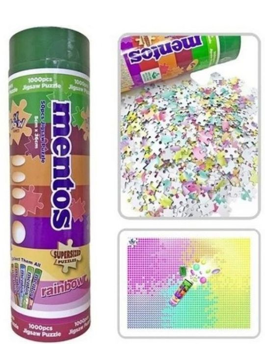Puzzle 1000 peças mentos rainbow