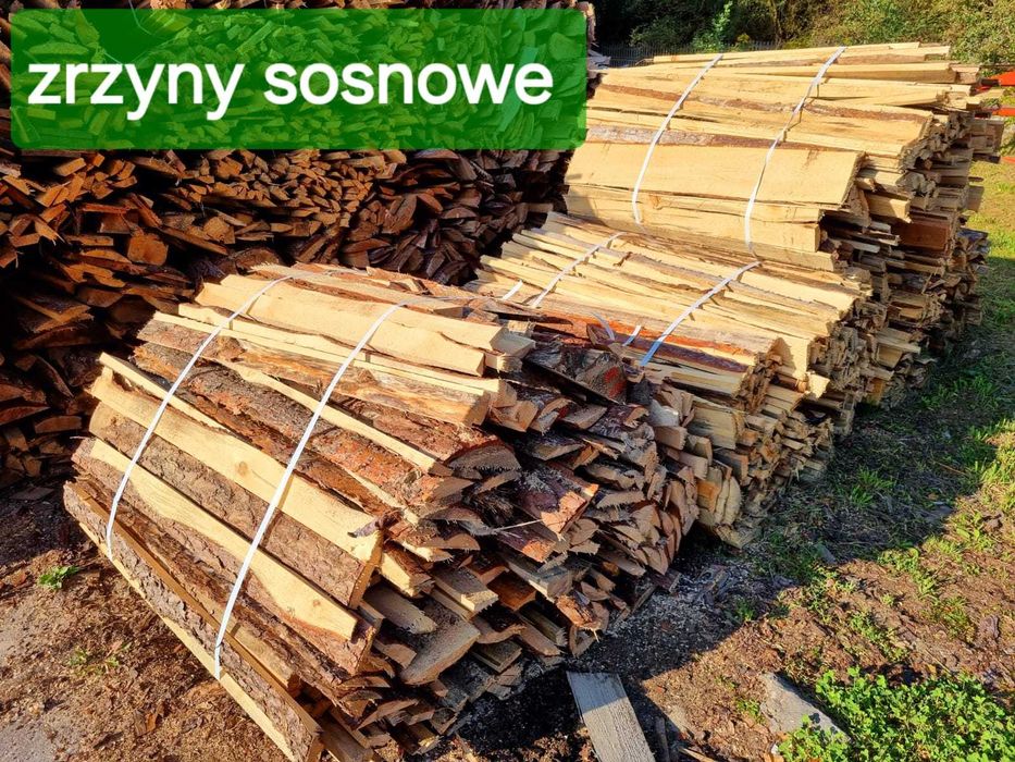 Drewno opałowe kominkowe sosna brzoza dąb buk grab tanio z transportem