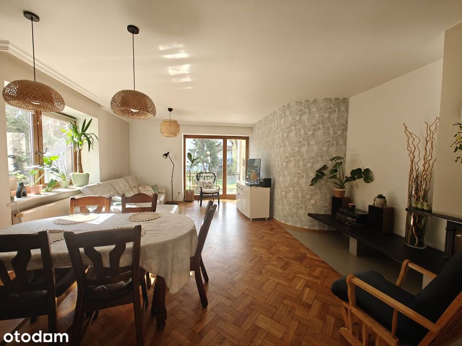123 m² | 4 sypialnie | ogród | 100 m od Parku Młocińskiego