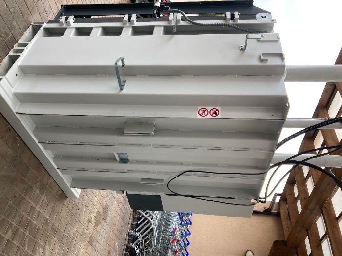 Belownica prasa do makulatury folii kartonu HSM v-press 860 Plus B