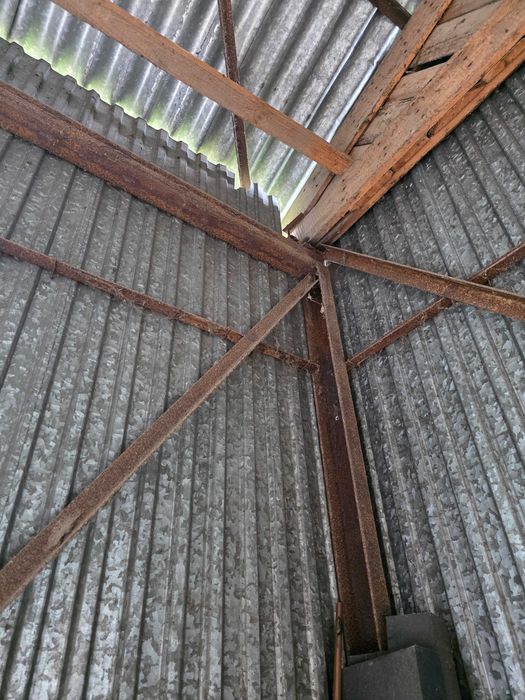 Garaż blaszany duży