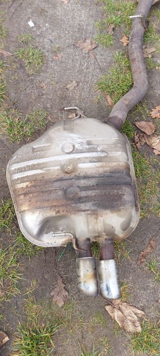 Kompletny wydech bmw e60 e61 m54 n52 uklad wydechowy