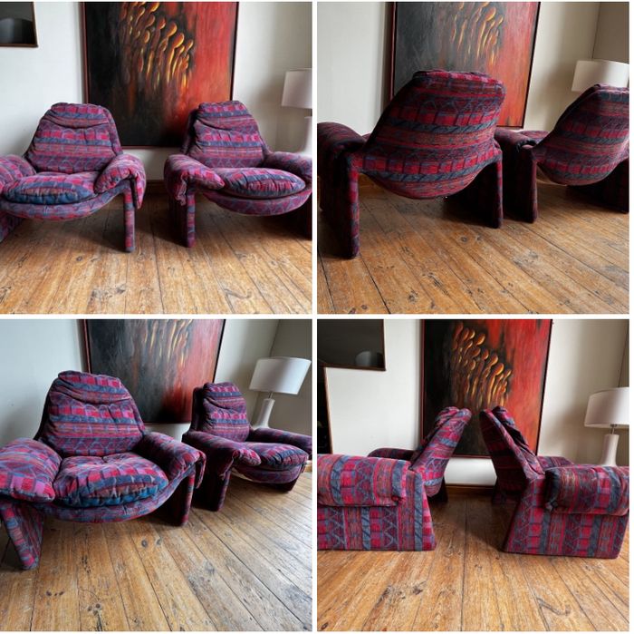 Vittorio Introini dla Proposals, fotel P60. Mid century modern