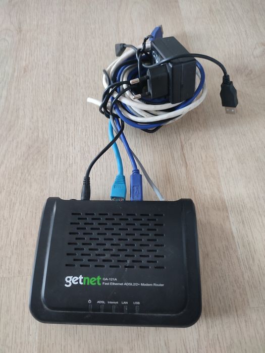 Модем маршрутизатор GETNET GA-121A ADSL2/2+ роутер