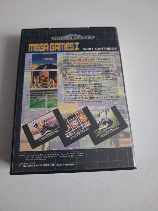 Mega Games 1 Sega Mega Drive
