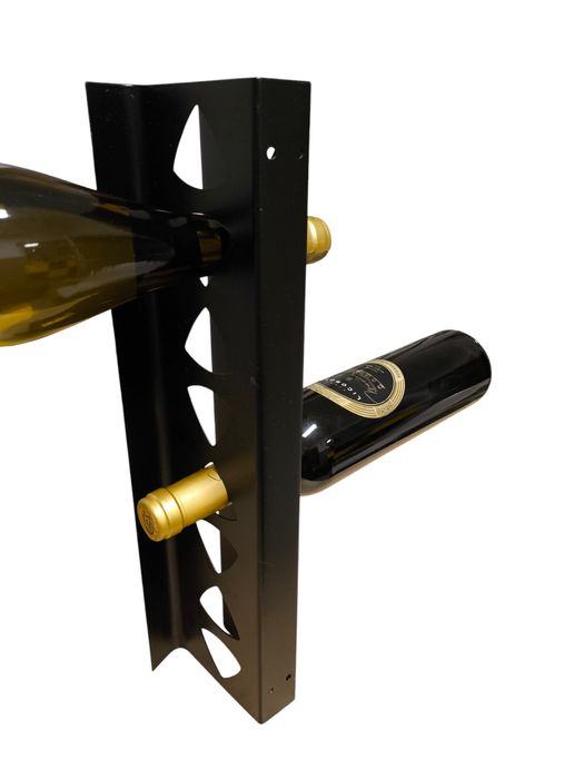 Suporte garrafas metal preto