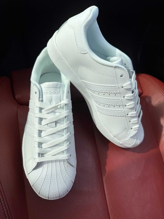 (БЕЗ ПЕРЕДОПЛАТИ) Adidas Superstar Triple White найк адідас суперстар повністю білі