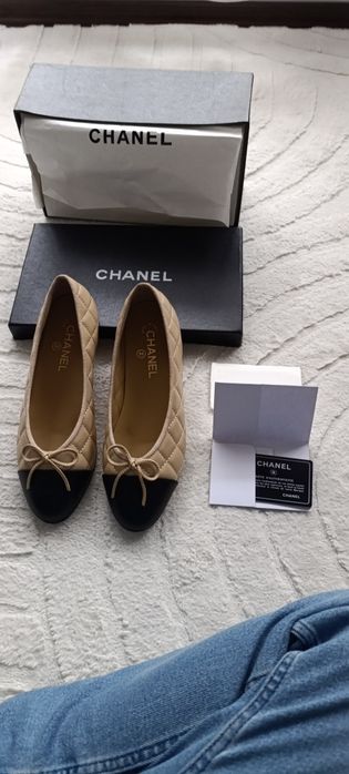 Baleriny Chanel 42 Co nowe