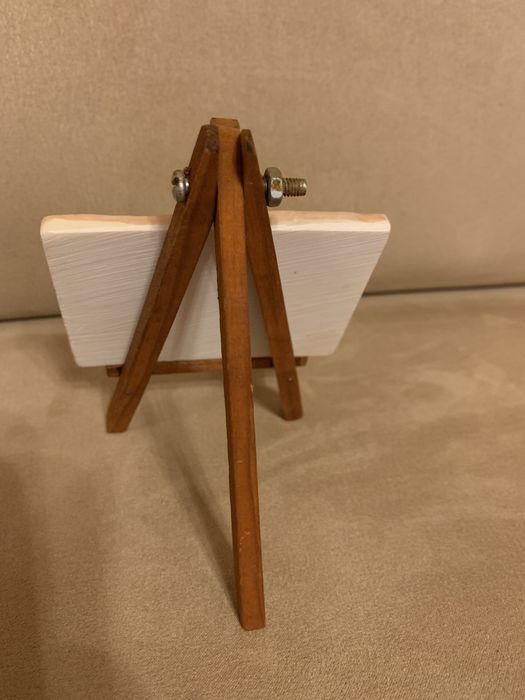 2 mini quadros ursos marfinite