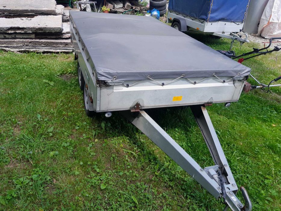 Wynajem przyczepka lekka duża paka 255x160