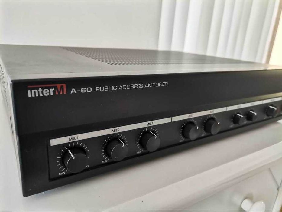 Amplificador Inter-M A-60 Public Address Mixing