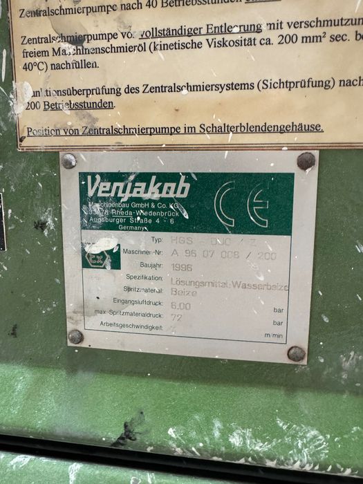 Automat lakierniczy Ven Jakob