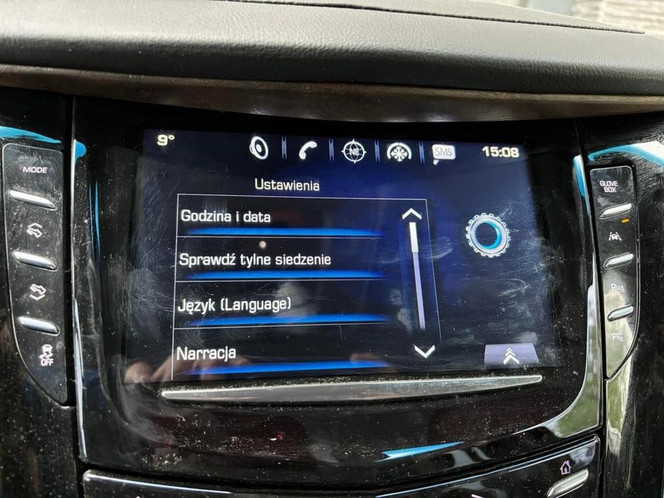 Radio Cadilac GMC Corveta c8 Polski Crash lampy klucze kodowanie USA