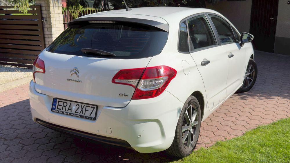 Citroën C4 Citroen C4 biały diesel 2014r