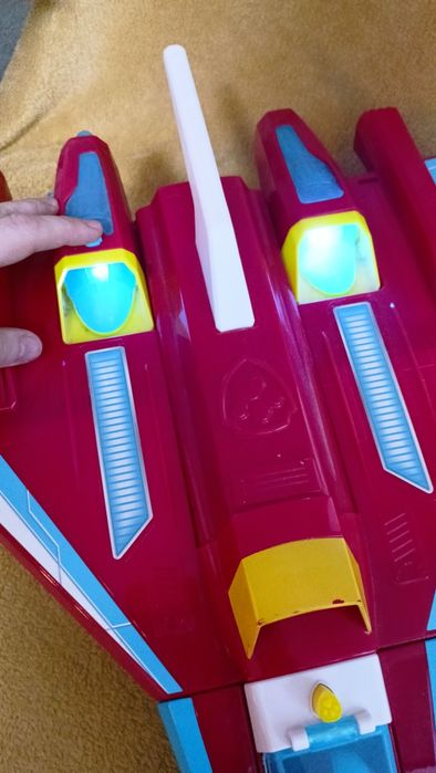 Psi patrol wielki odrzutowiec patrolowiec Mighty Pups Jet + figurki