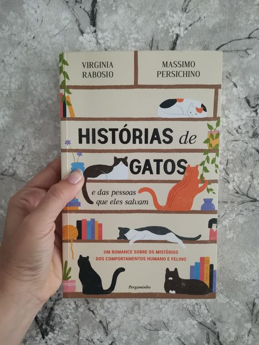 Livro Histórias de Gatos e das pessoas que os salvam de Virginia Rabosio e Massimo Persichino