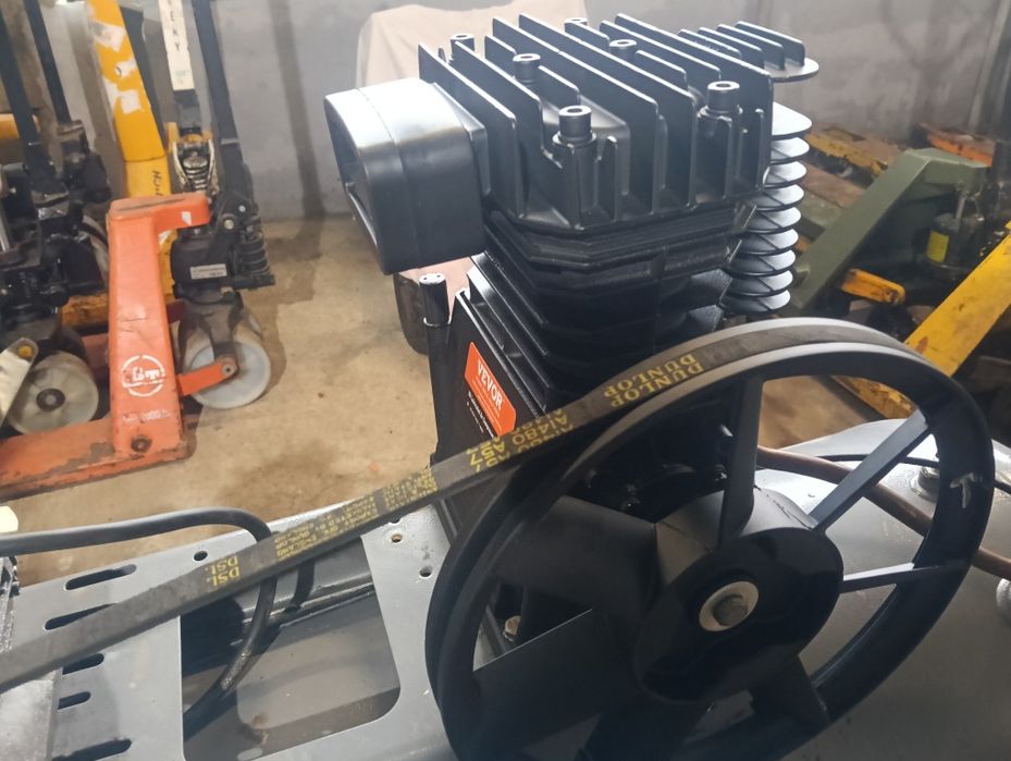 Compressor 200 litros trifásico cabeça nova