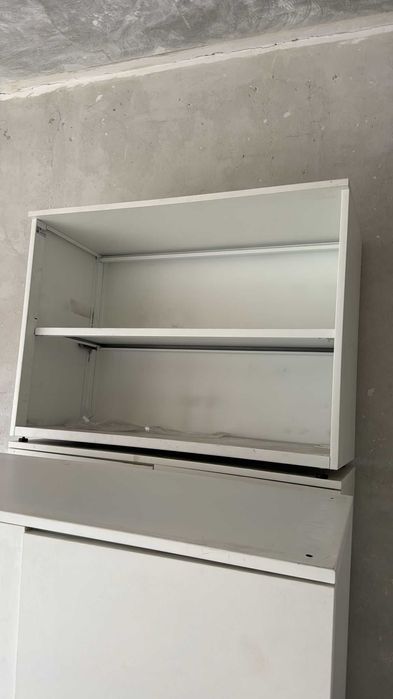 Komoda biała 100x72 komody aktowe regały biurowe metalowe Dynamobel