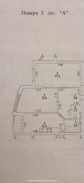 2-кімнатна квартира за адресою (площа 59 м²) - Atlanta.ua - фото 20