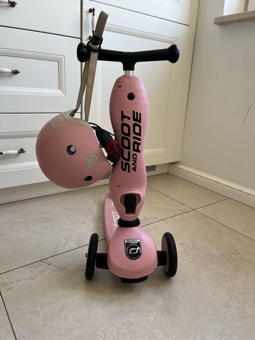 Scoot and ride hulajnoga + kask