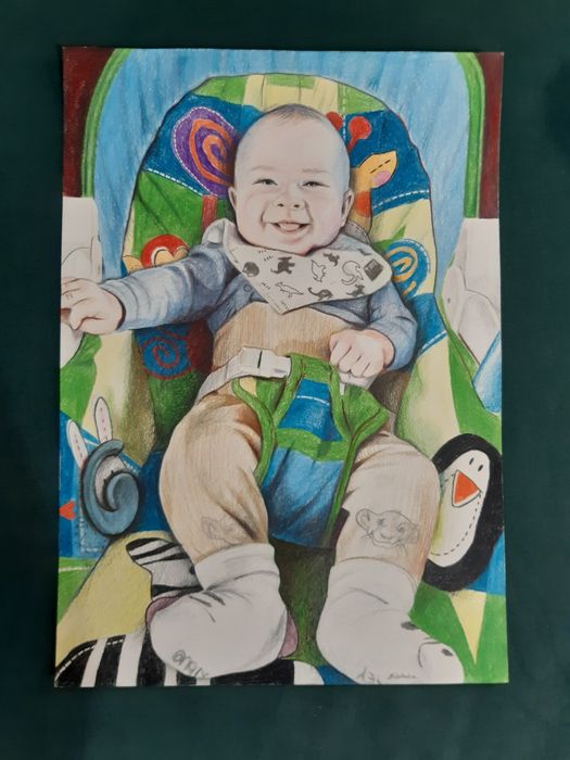 Portret ołówkiem