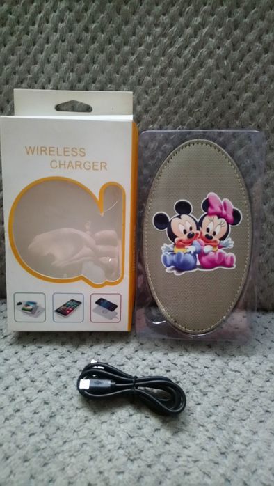 Ladowarka indukcyjna myszka Miki
