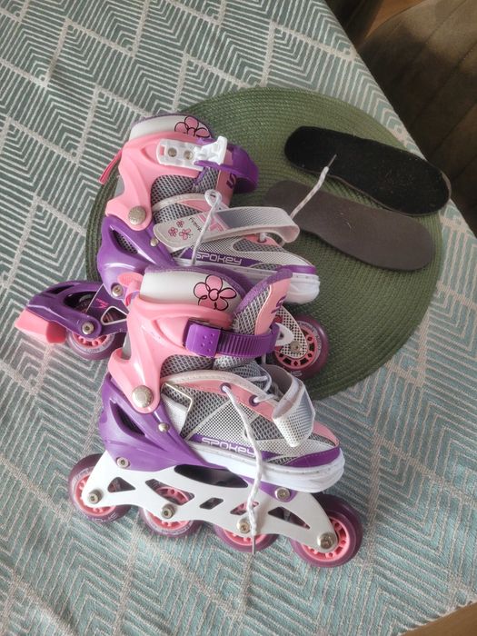 dziewczęce rolki SPOKEY wkładka 19,4-20,5 cm