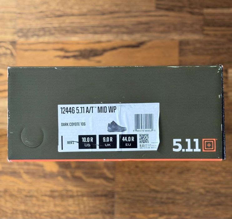Черевики "5.11 Tactical A/T Mid Waterproof Boot" Dark Coyote
