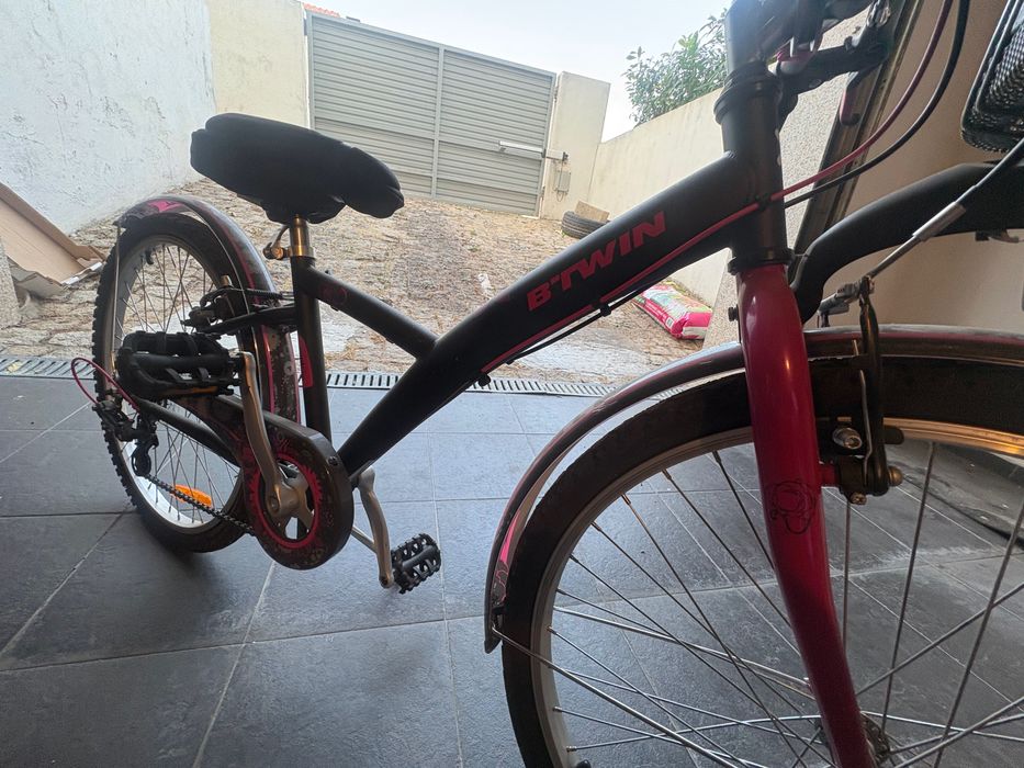 Bicicleta de menina 7-16 anos