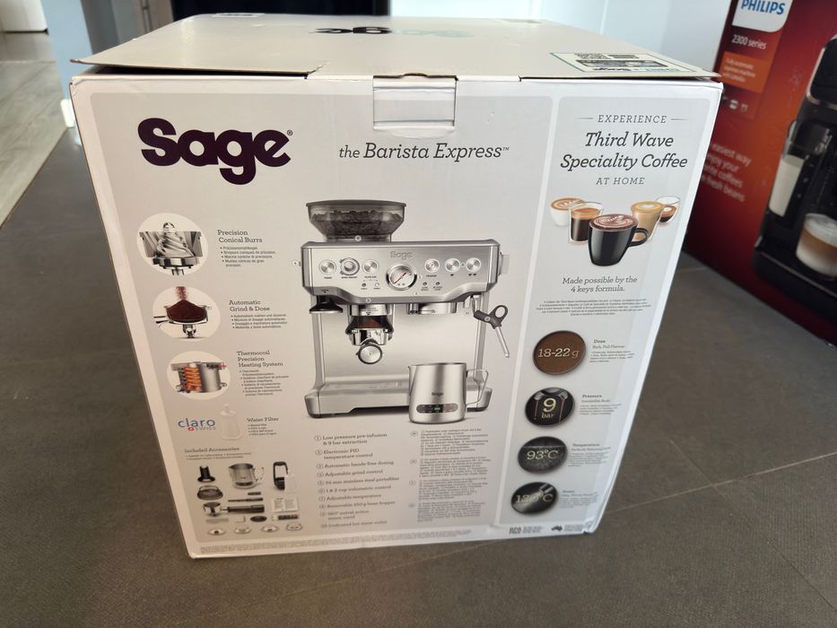 Nowy Ekspres SAGE Barista Express SES875BTR Black Truffle GW24m