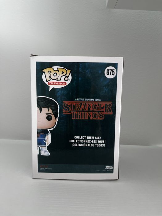 Funko POP! Stranger Things - Vinil - Steve - 675 (edição 1800 unidades)