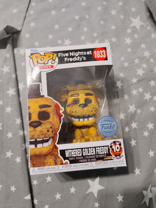 Funko pop. Five Nights at Freddy's. Голден Фреді.