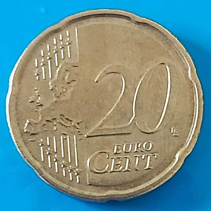 20 Cêntimos de 2018 Letra F,  da Alemanha