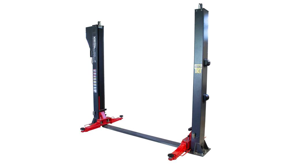 Elevador 2 Colunas 4 Ton + Carro Ferramentas 160 Peças KROFtools