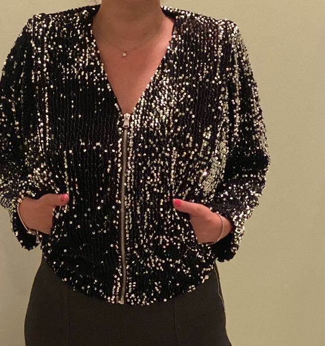 Продам пиджак в паетках Zara