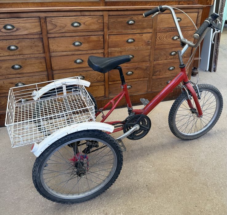 Lote de 3 bicicletas antigas/vintage – Flying Pigeon + estrada + triciclo