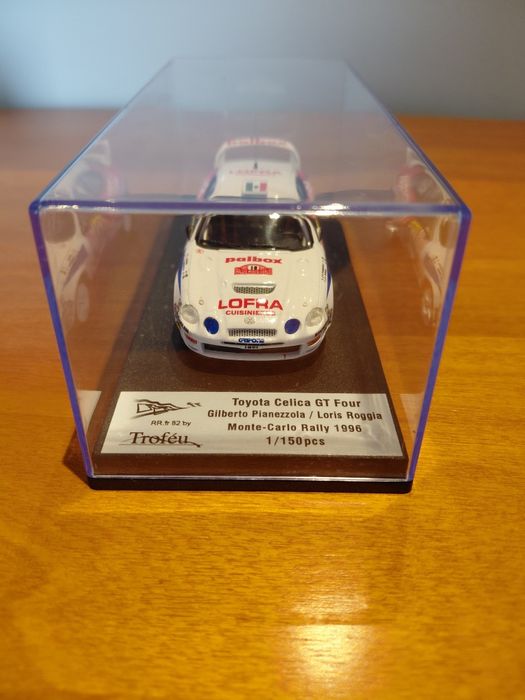 Miniatura Toyota Celica GT Four ST205 LOFRA Rali Monte Carlo 96 Trofeu