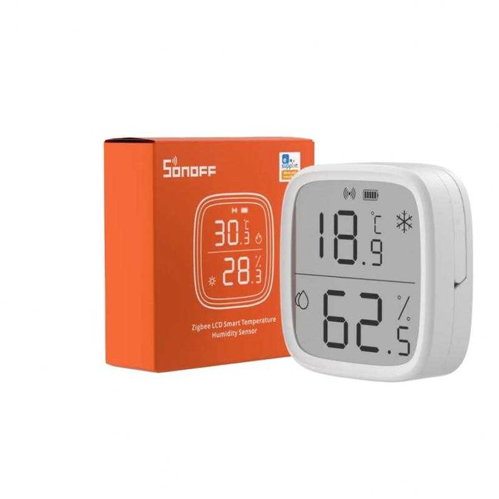 Датчик температури та вологості SONOFF SNZB-02D Zigbee