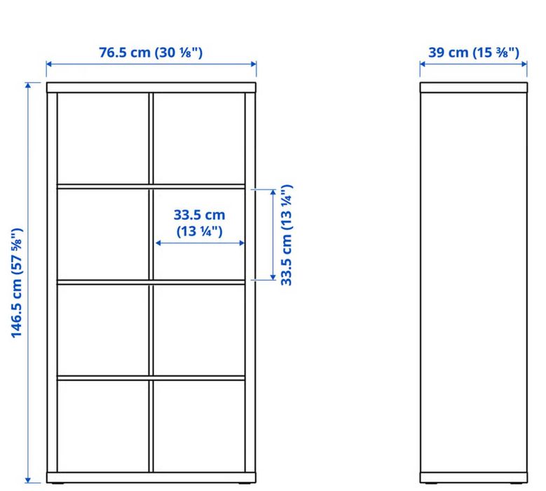 Estante Kallax Branca - IKEA