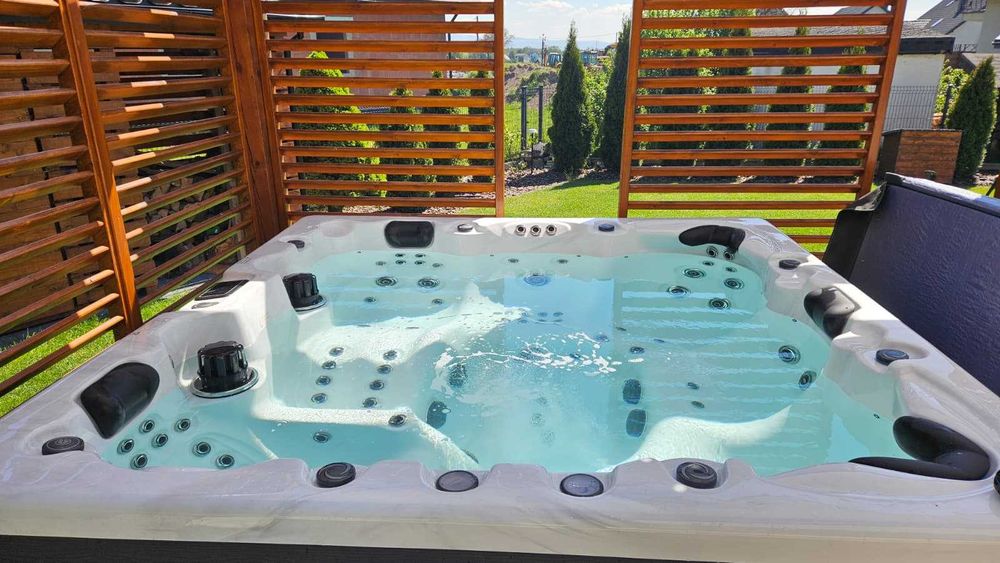 Jacuzzi ogrodowe wanna z hydromasażem SPA 6 os.