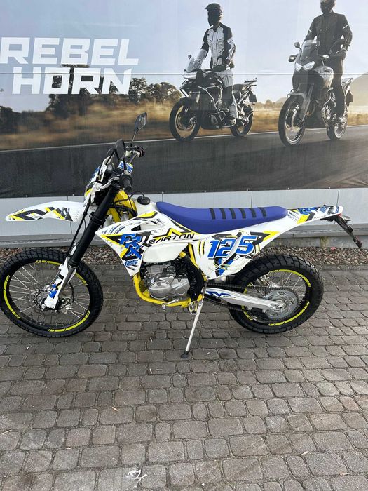 Barton FRX 125cc Motocykl enduro z homologacją