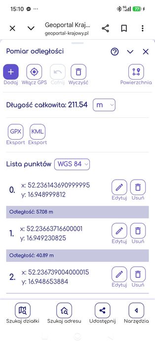 Działka budowlana Rogalin 2714 m2