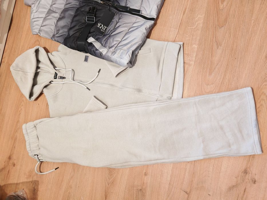 Dres damski 3w1 na polarze – spodnie, bluza, kamizelka, Turcja