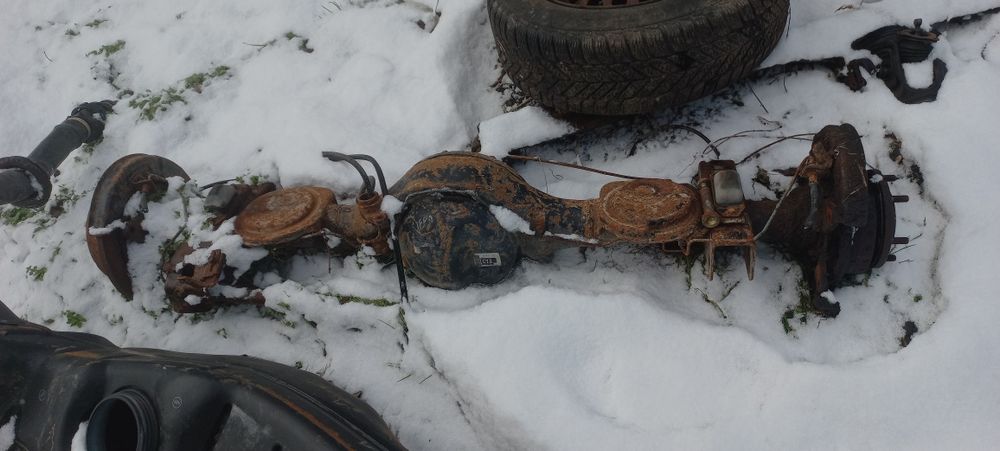 Задній міст mitsubishi pajero sport 1 HYBRYD LSD 4.900