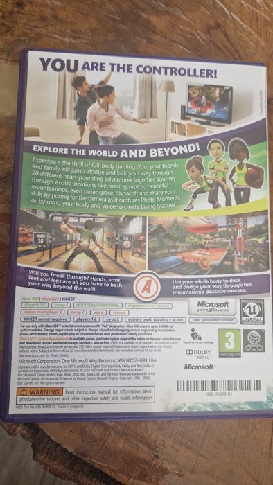 Xbox360 kinect adventures